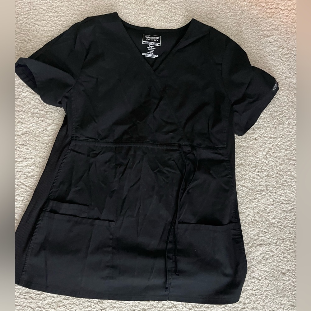 Cherokee scrubs size M MATERNITY Scrub top. Never worn